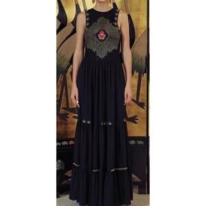 Carolina K Angel Dress Night Lights Retail Over $600 Sold Out Beads Embroidery